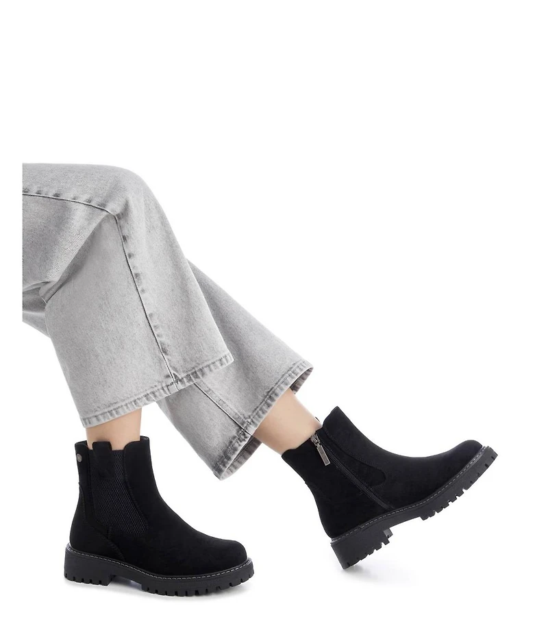 Women's Suede Chelsea Booties Refresh Collection By Xti