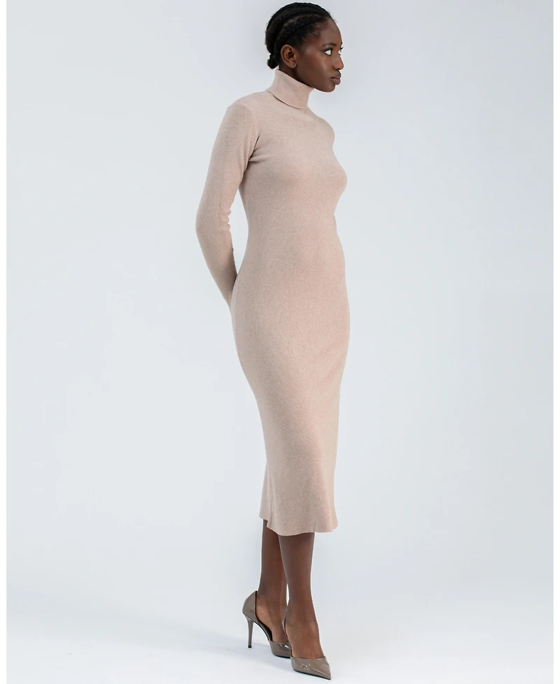 Pietro Brunelli Milano Women's Turtleneck Penelope Dress