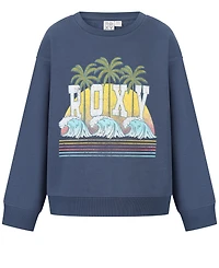 Roxy Girls 7-16 Palms Oversized Crewneck Sweatshirt