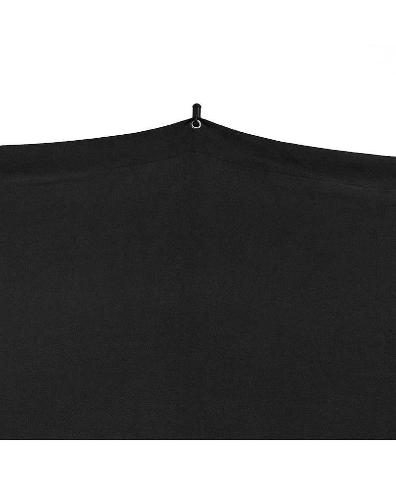 Savage 5x12' Black Background Travel Backdrop