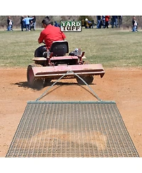 Yard Tuff Ytf-68TBDM Atv/Utv 6' x 8' Zinc Plated Field Surface Leveling Drag Mat