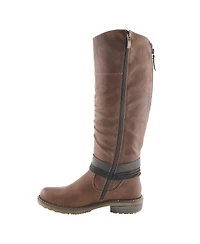 Spring Step Mangie Tall Boot with Extended Calf Zipper and Shock-Absorbing Sole