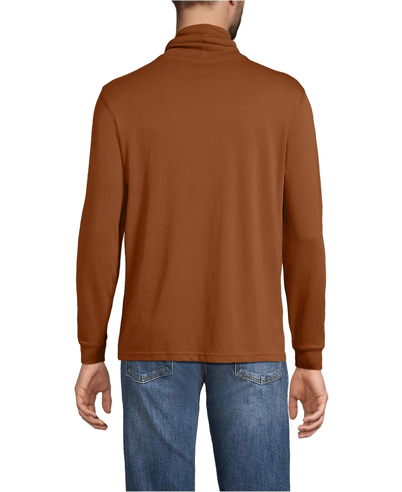 Lands' End Men's Super-t Turtleneck