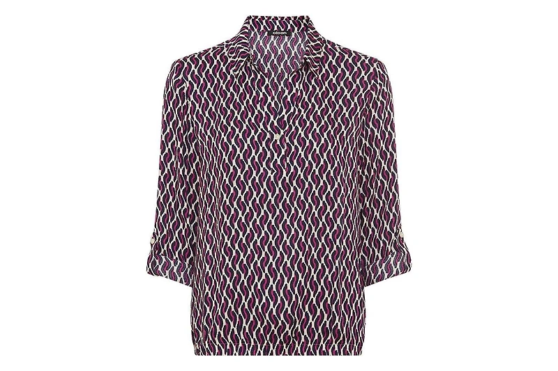 Olsen Printed Tunic Blouse