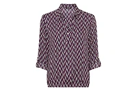 Olsen Printed Tunic Blouse