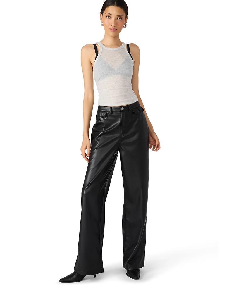 Bb Dakota Women's Geraldine Mid-Rise Pants