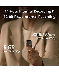 Dji Mic 2 2.4GHz Compact Digital Wireless Microphone System/Recorder