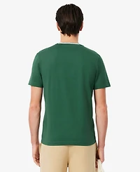 Lacoste Men's Ribbed Collar T-Shirt