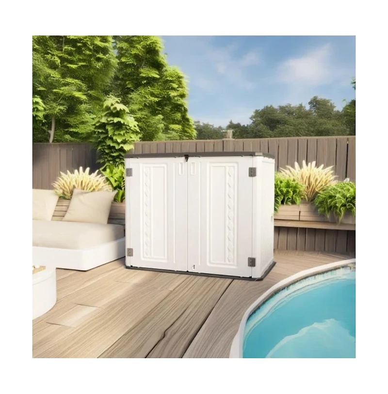 Decksplore Outdoor Storage Shed - Tall