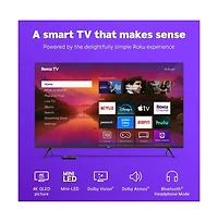 65" Class Plus Series Qled Mini-led 4K Smart Tv - 65R6C7