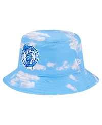 New Era Men's Black/Light Blue Boston Celtics Summer Sun and Storm Reversible Bucket Hat