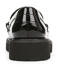 Franco Sarto Women's Senna Round Toe Lug Sole Loafers