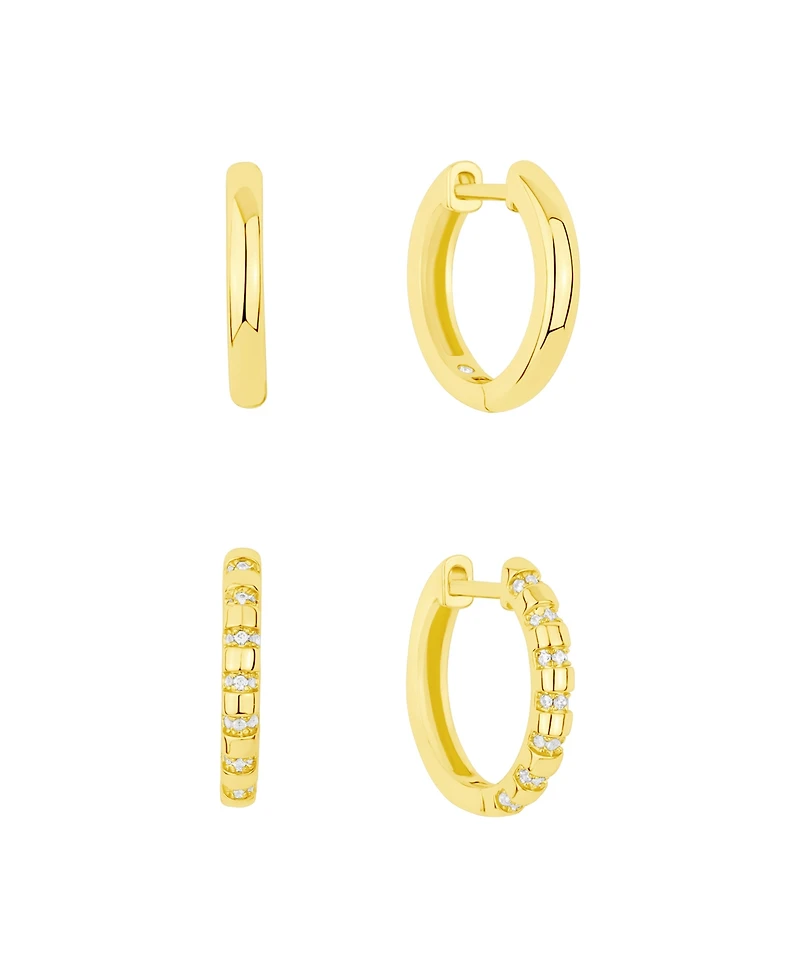 And Now This Duo Hoop Earring Set