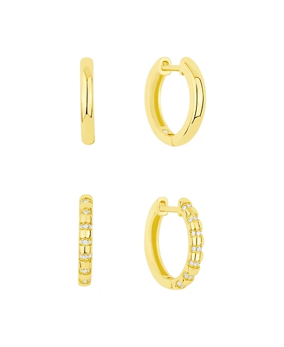 And Now This Duo Hoop Earring Set