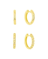 And Now This Duo Hoop Earring Set