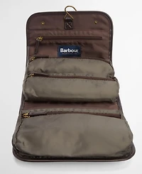 Barbour Men's Wax Hanging Washbag