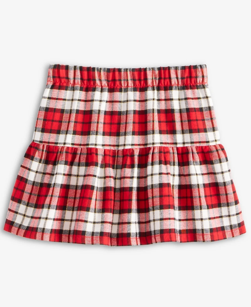Epic Threads Girls Toddler 2T-4T Metallic Plaid Skirt, Macy's Exclusive