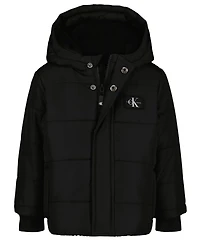 Calvin Klein Baby Boys Ckj Wordmark Puffer Jacket