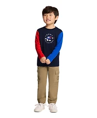 Tommy Hilfiger Little and Toddler Boys Cargo Joggers