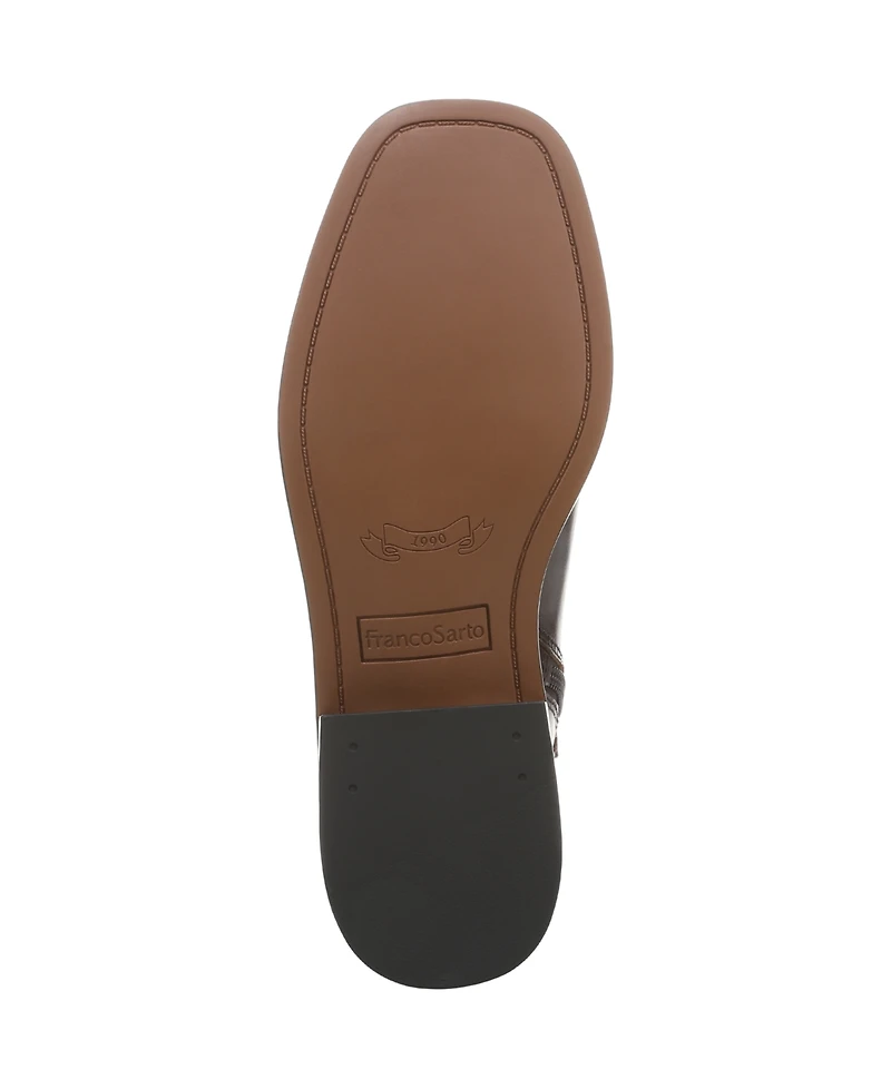 Franco Sarto Women's Gracely Block Heel Zip Short Boots