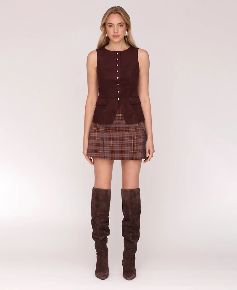 Avec Les Filles Women's Sleeveless Top