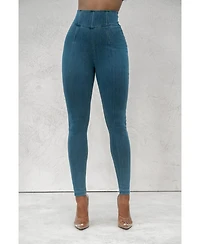 Jluxlabel Women's Alice High Waisted Jeans
