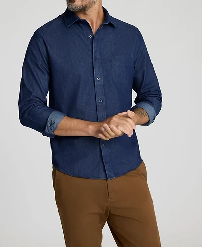UNTUCKit Men's Slim Fit Wrinkle-Free Cinzano Button Up Shirt