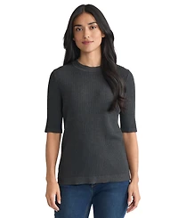 Jones New York Women's Sutton Crew Neck T-Shirt Sweater