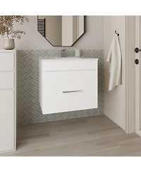 Depot E-Shop Wixom Bathroom Vanity, 1 Drawer