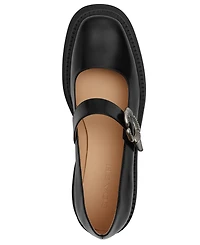 Coach Women's Tea Rose Platform Mary Janes
