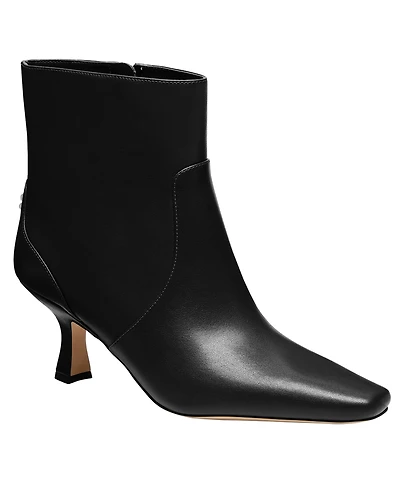 Coach Women's Sculpted C Kitten Heel Booties