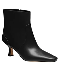 Coach Women's Sculpted C Kitten Heel Booties