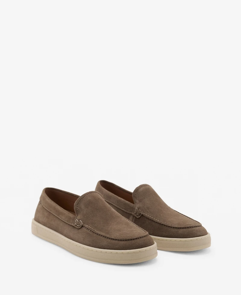 Mango Men's Split Leather Shoes