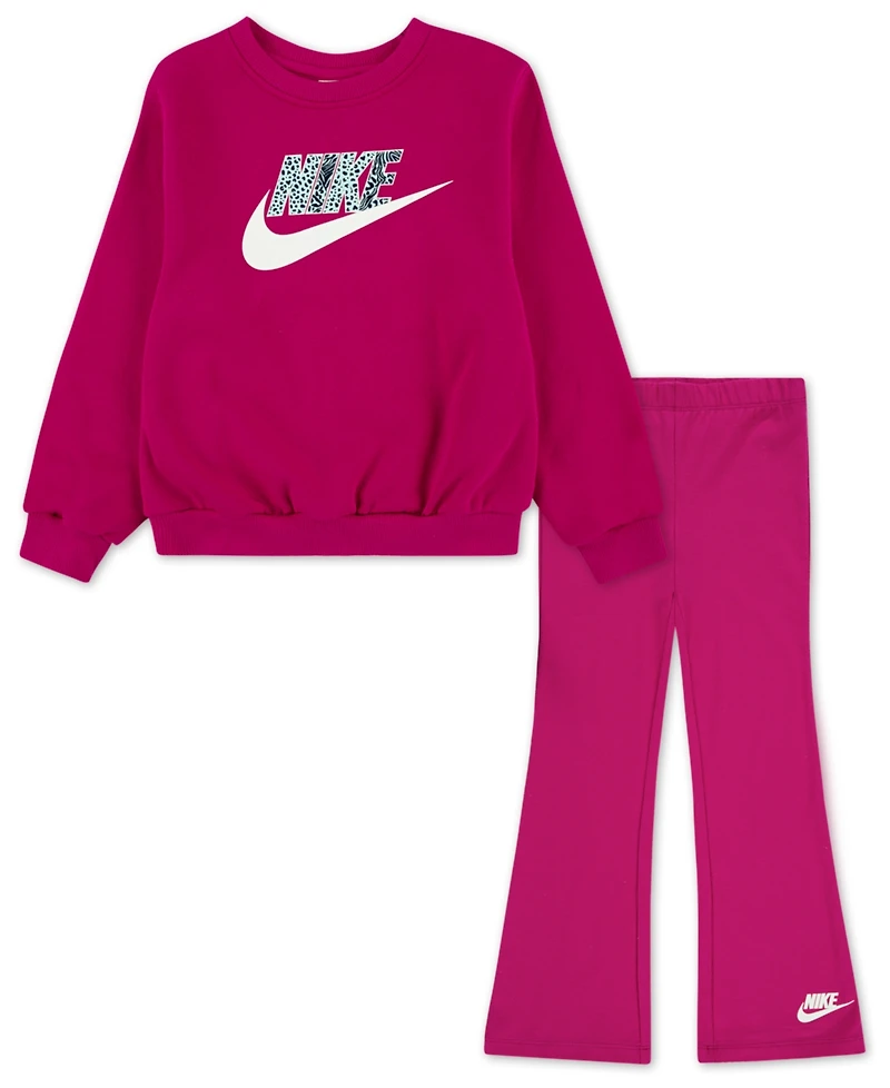 Nike Toddler & Little Girls 4T-6X 2-Piece Wild Warmth Top and Leggings Set