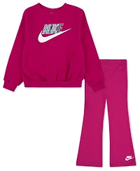 Nike Toddler & Little Girls 4T-6X 2-Piece Wild Warmth Top and Leggings Set