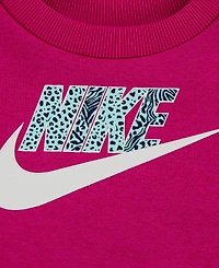 Nike Toddler Girls 2T-4T 2-Piece Wild Warmth Logo Top and Leggings Set