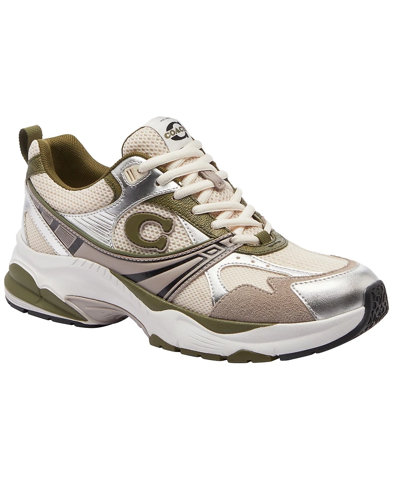 Coach Women's Mesh Lace-Up Sneakers