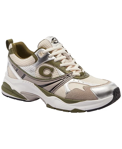 Coach Women's Mesh Lace-Up Sneakers