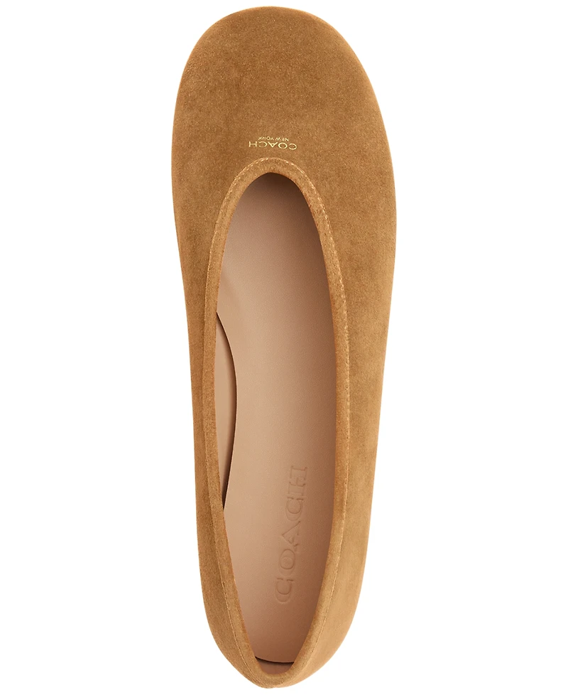 Coach Women's Hudson Stud Ballet Flats