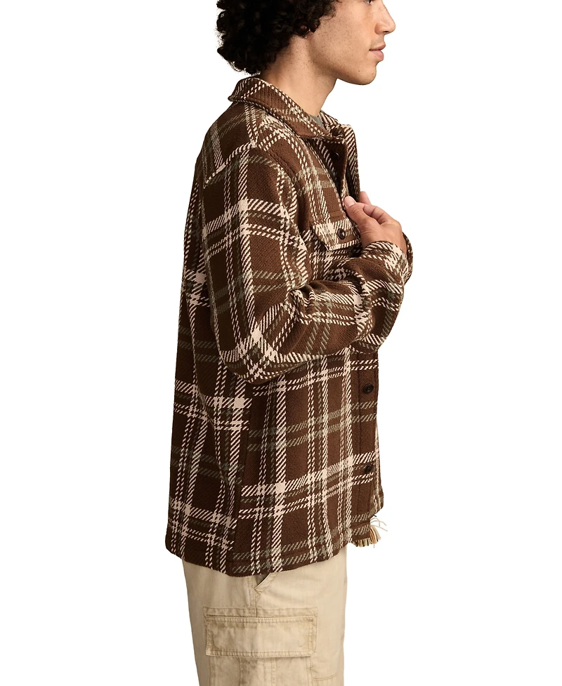 Lucky Brand Men's Twill Shirt Jacket