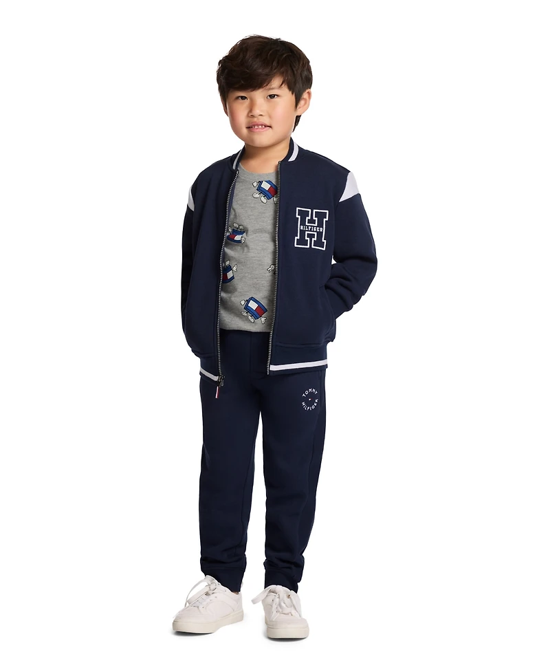 Tommy Hilfiger Toddler and Little Boys Mascot Allover Printed T-Shirt
