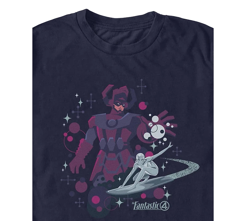 Fifth Sun Men's Fantastic 4 First Steps Crewneck T-Shirt
