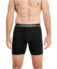 Jockey Men's 2-Pack Infinite Cool Long Leg Boxer Briefs