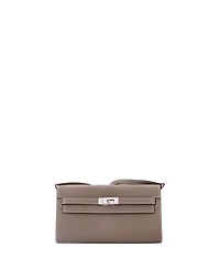 Pre-Owned Hermes Kelly To Go Wallet Evercolor