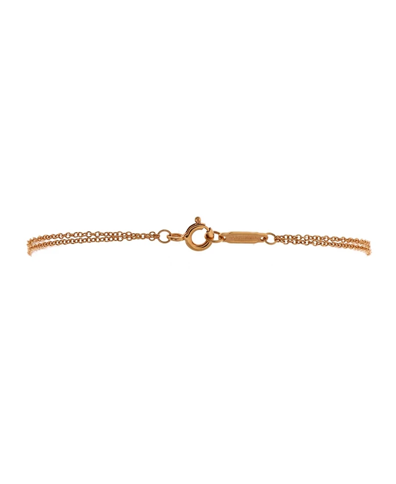 Pre-Owned Tiffany & Co. Solitaire Double Chain Bracelet