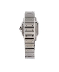 Pre-Owned Cartier Santos de Cartier Galbee Quartz Watch in Stainless Steel 24mm