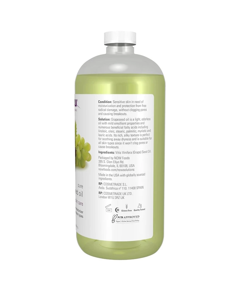 Now Foods Grapeseed Oil ,32 Oz