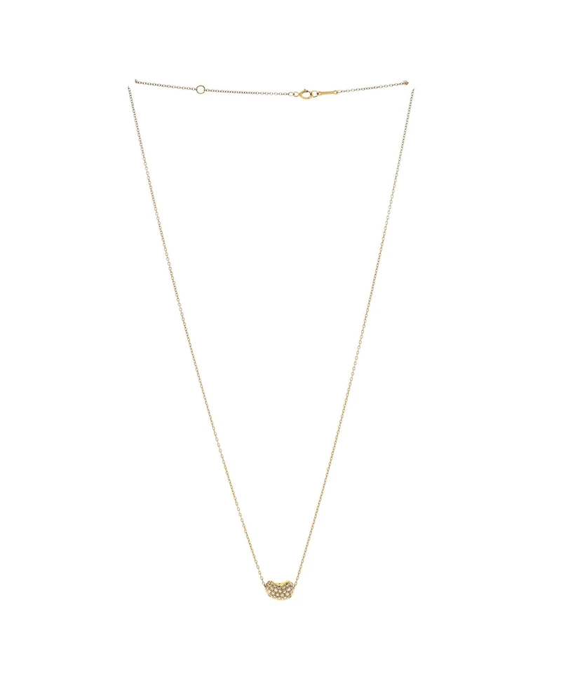 Pre-Owned Tiffany & Co Elsa Peretti Bean Pendant Necklace