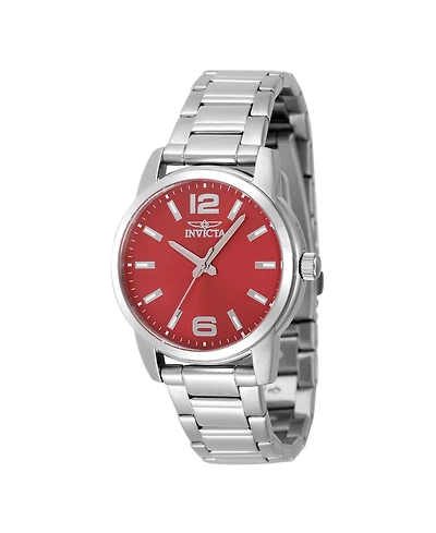 Invicta Women's 48500 Celestial Quartz 3 Hand Red Dial Watch