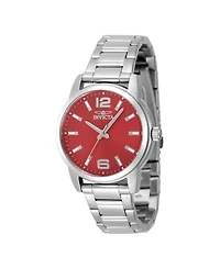Invicta Women's 48500 Celestial Quartz 3 Hand Red Dial Watch